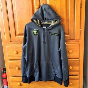Nike Raiders NFL Salute to Service Hoodie